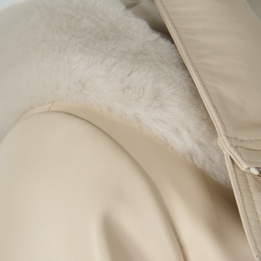  Millan Bej Kadın Kaban