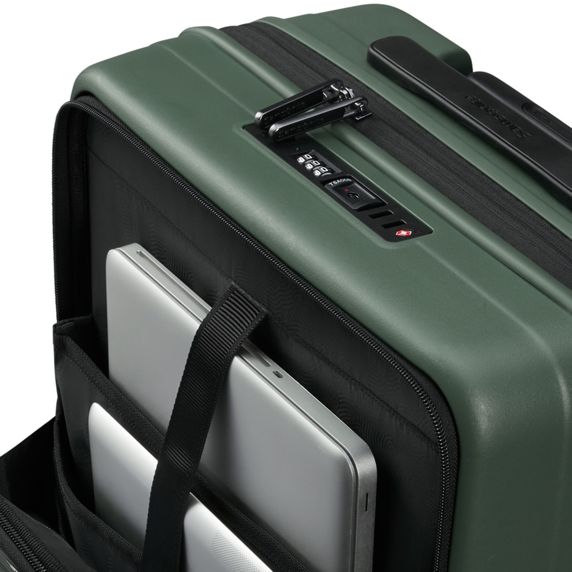 Samsonite Koyu Yeşil Restackd 55/20 Kabin Boy Valiz