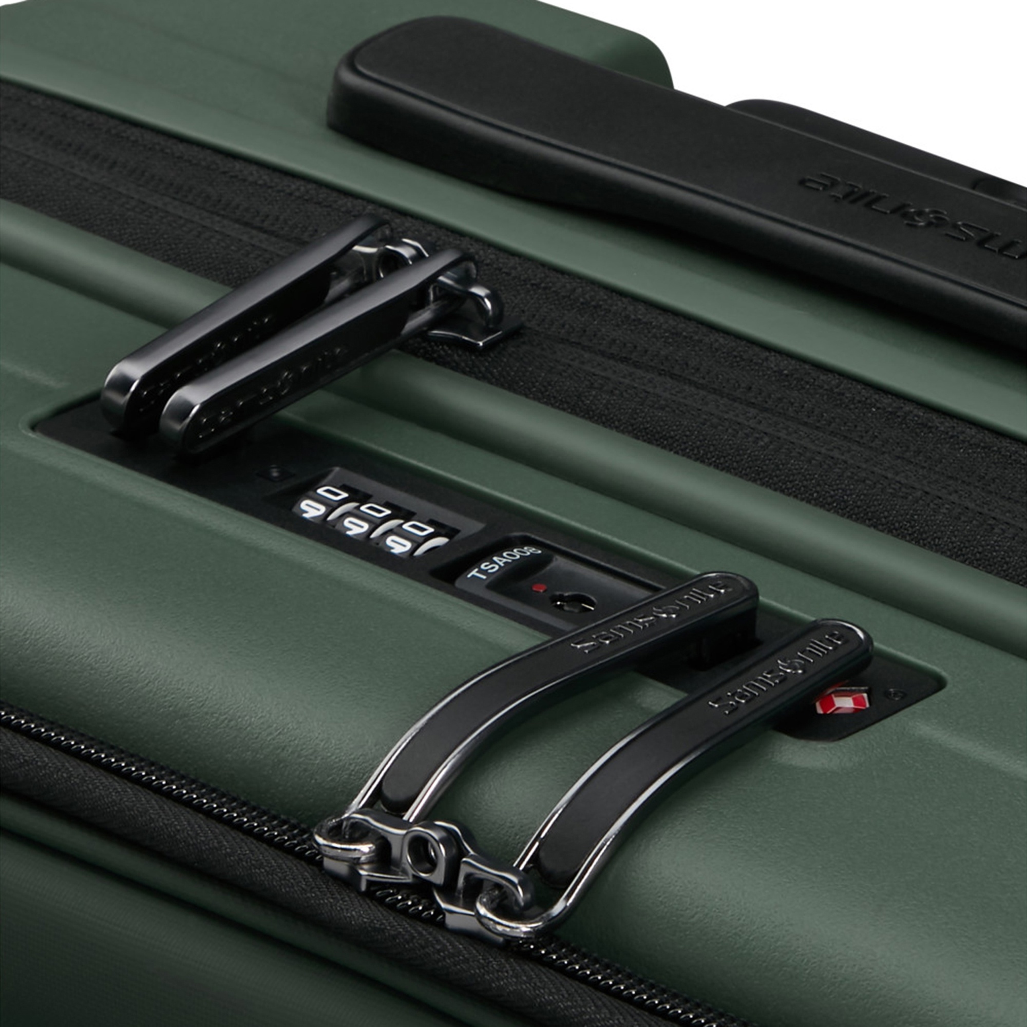 Samsonite Koyu Yeşil Restackd 55/20 Kabin Boy Valiz