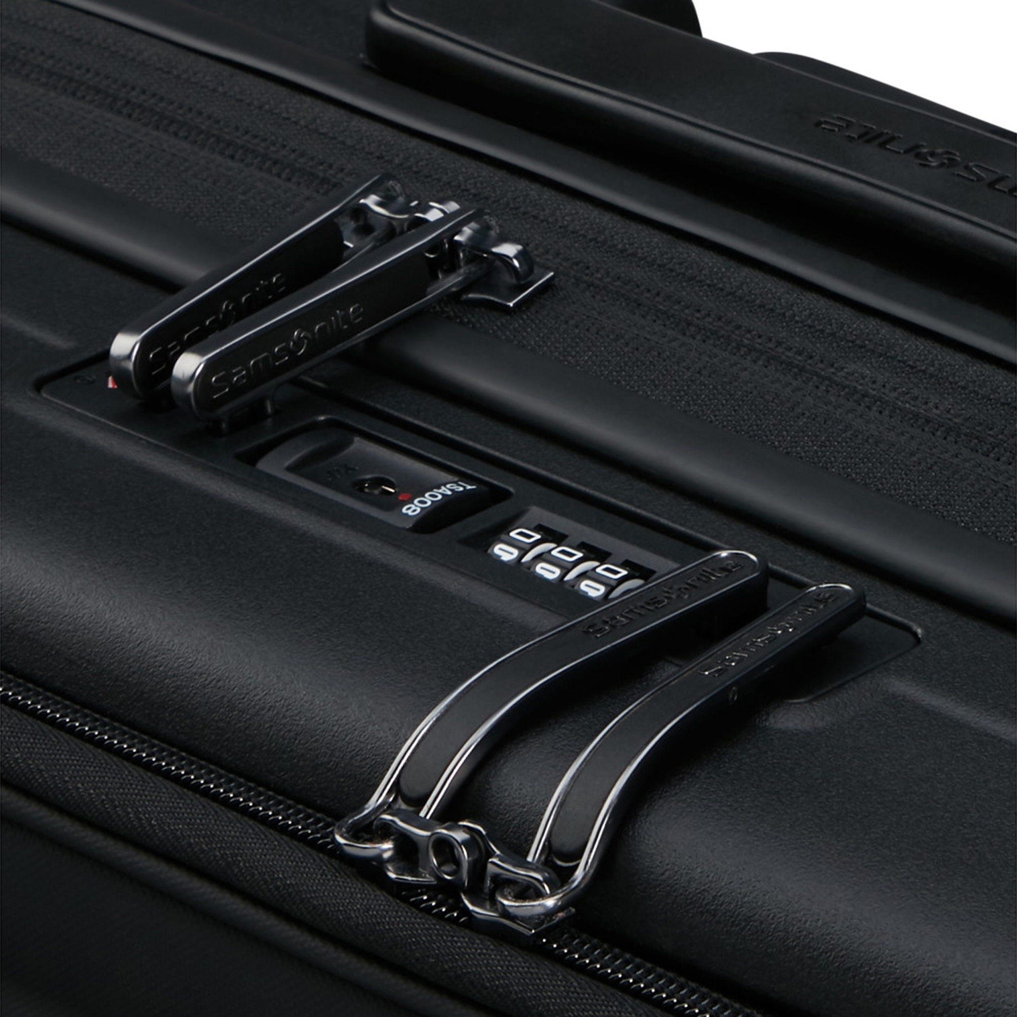 Samsonite Siyah Restackd 55/20 Kabin Boy Valiz