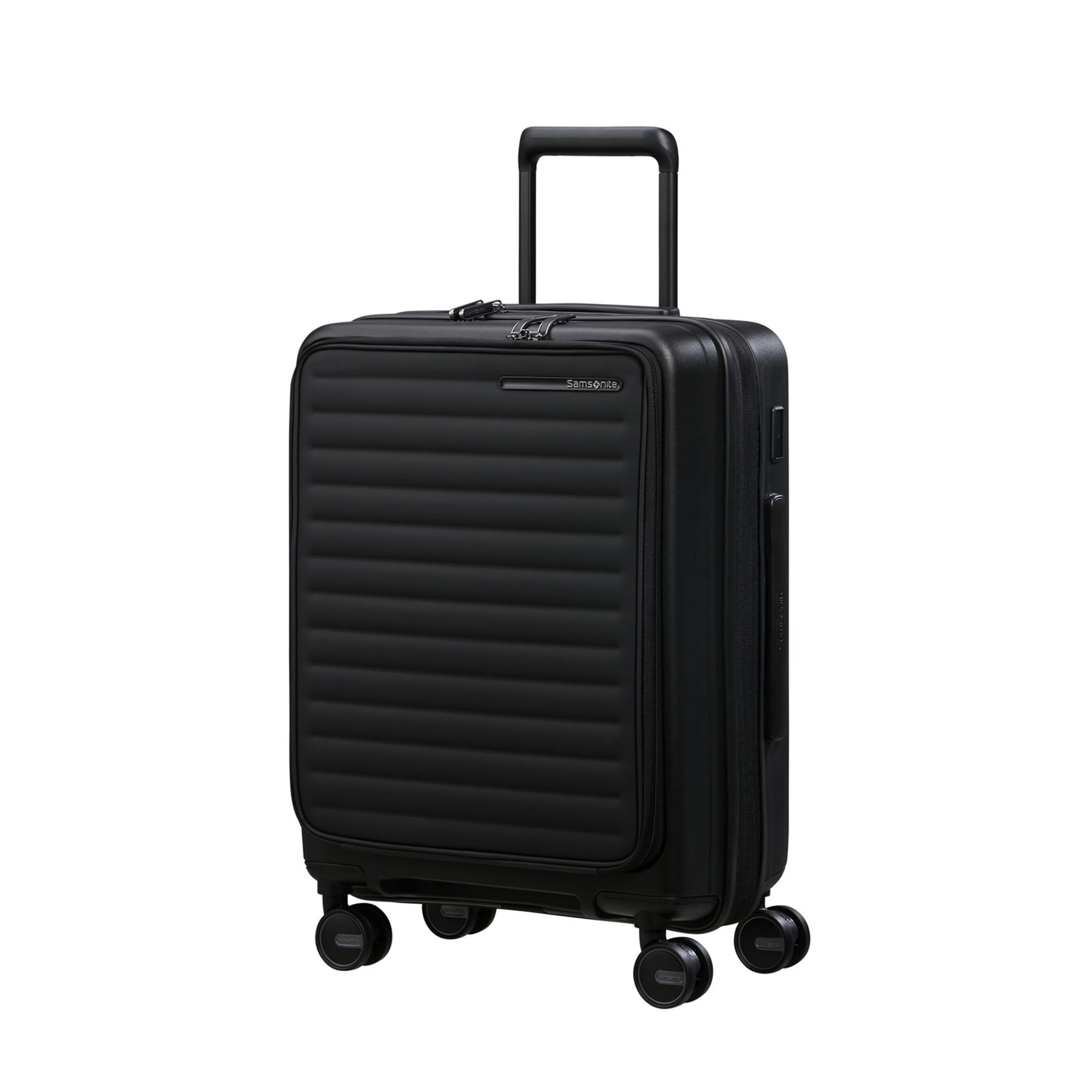 Samsonite Siyah Restackd 55/20 Kabin Boy Valiz