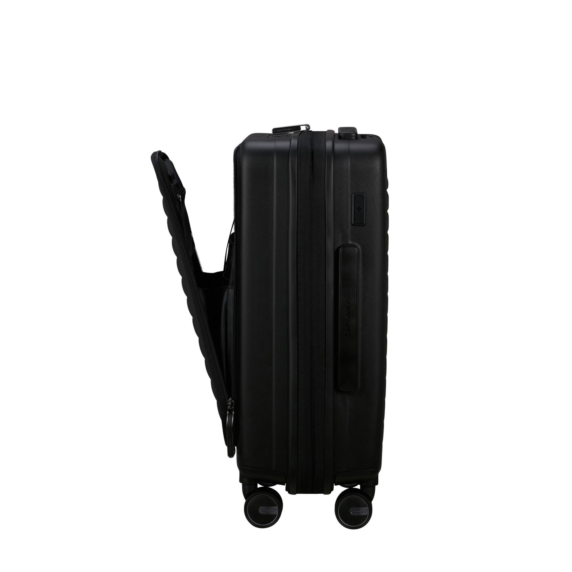 Samsonite Siyah Restackd 55/20 Kabin Boy Valiz