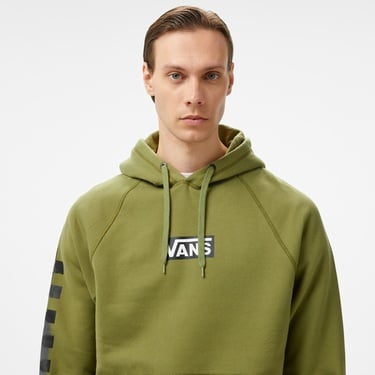  Vans Boxed Pullover Erkek Yeşil Sweatshirt