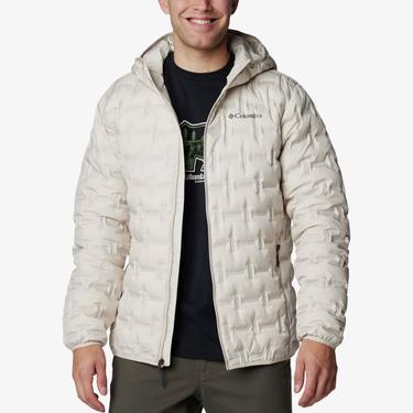  Columbia Delta Ridge II Down Hooded Erkek Krem Mont