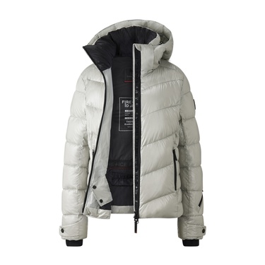  Bogner Fire&Ice Saelly2 Kadın Gri Kayak Ceketi