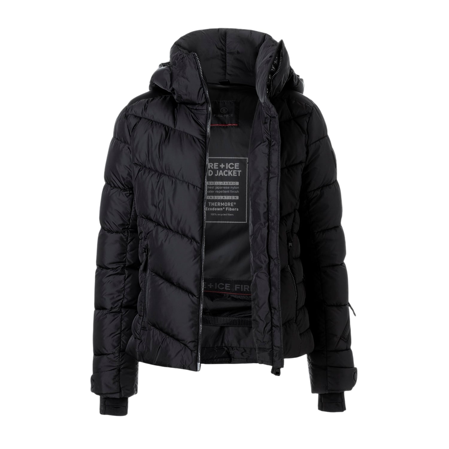  Bogner Fire&Ice Saelly2 Kadın Siyah Kayak Ceketi