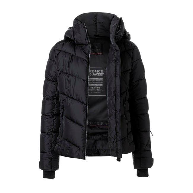  Bogner Fire&Ice Saelly2 Kadın Siyah Kayak Ceketi
