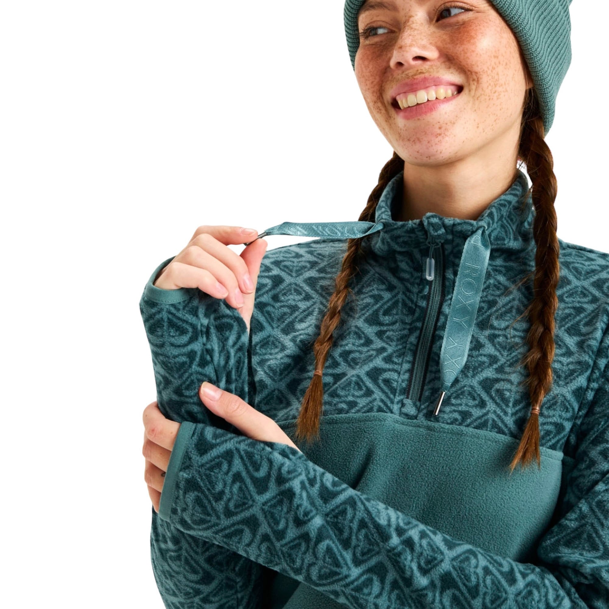 Roxy Sayna Kadın Yarım Fermuarlı Polar