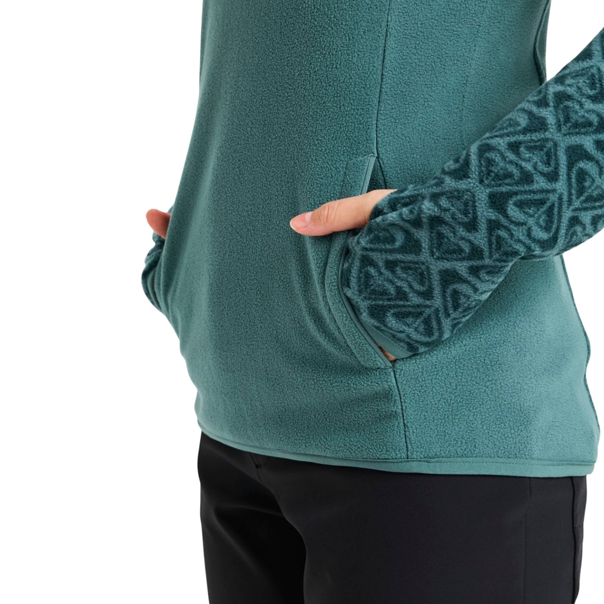 Roxy Sayna Kadın Yarım Fermuarlı Polar