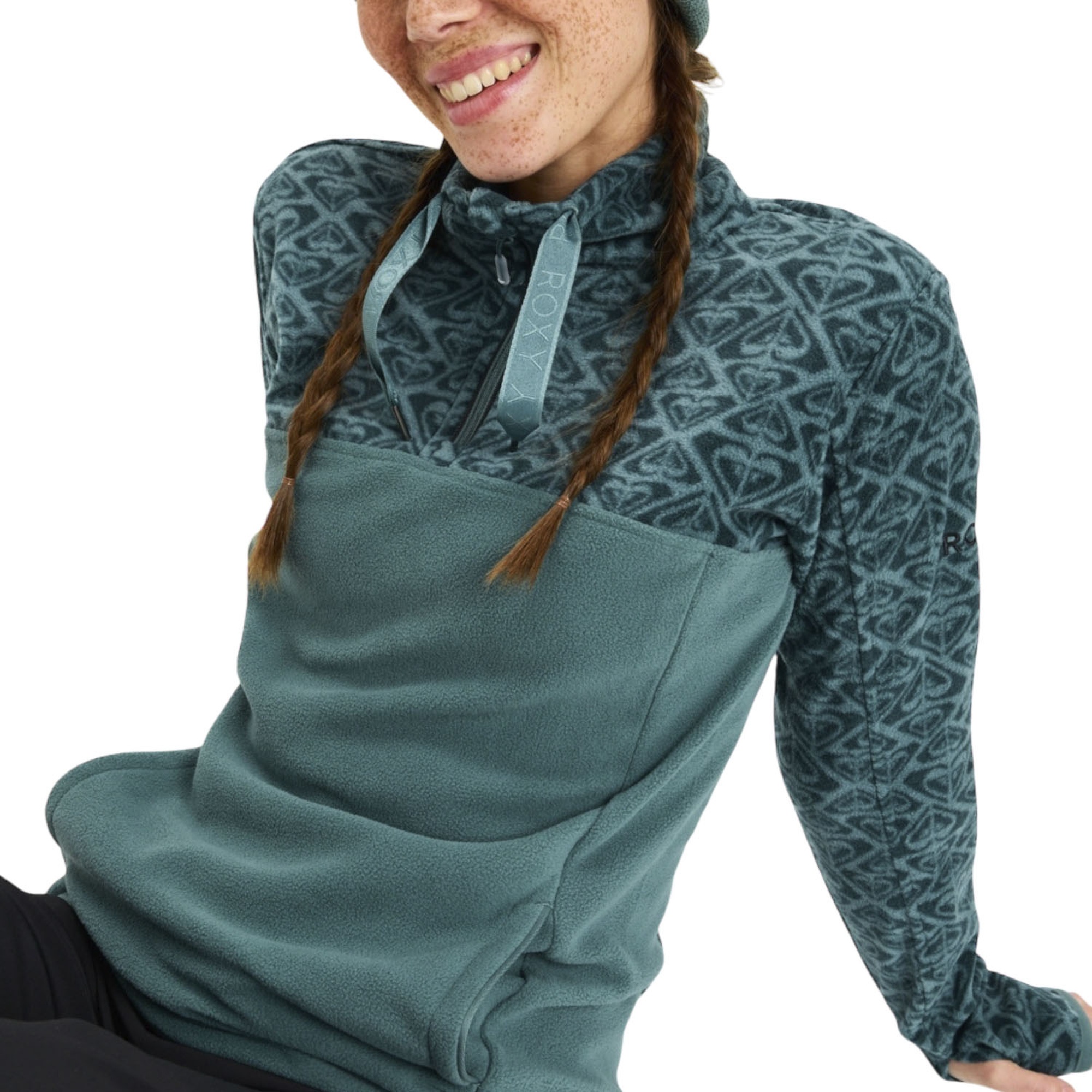 Roxy Sayna Kadın Yarım Fermuarlı Polar