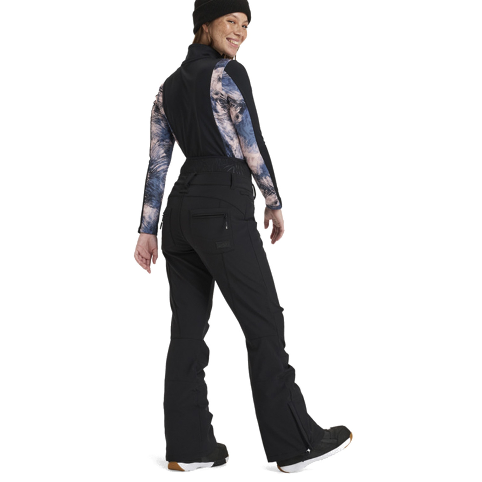 Roxy Rising High Pt Kadın Siyah Snowboard Pantolonu
