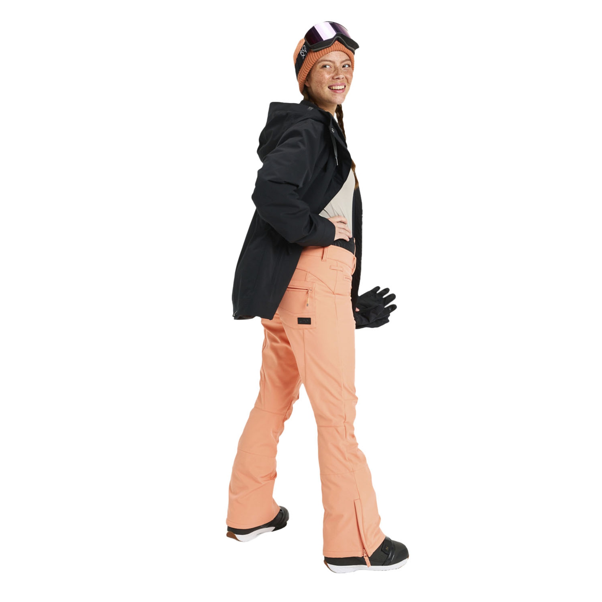 Roxy Rising High Pt Kadın Pembe Snowboard Pantolonu