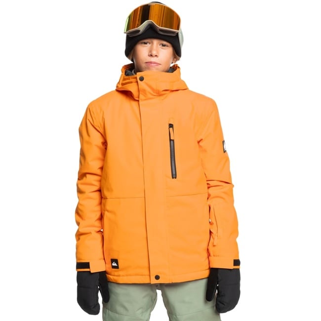  Quiksilver Mission Solid Youth Erkek Çocuk Snowboard Ceketi