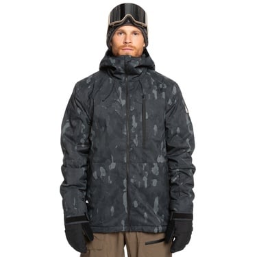  Quiksilver Mission Printed Erkek Snowboard Ceketi
