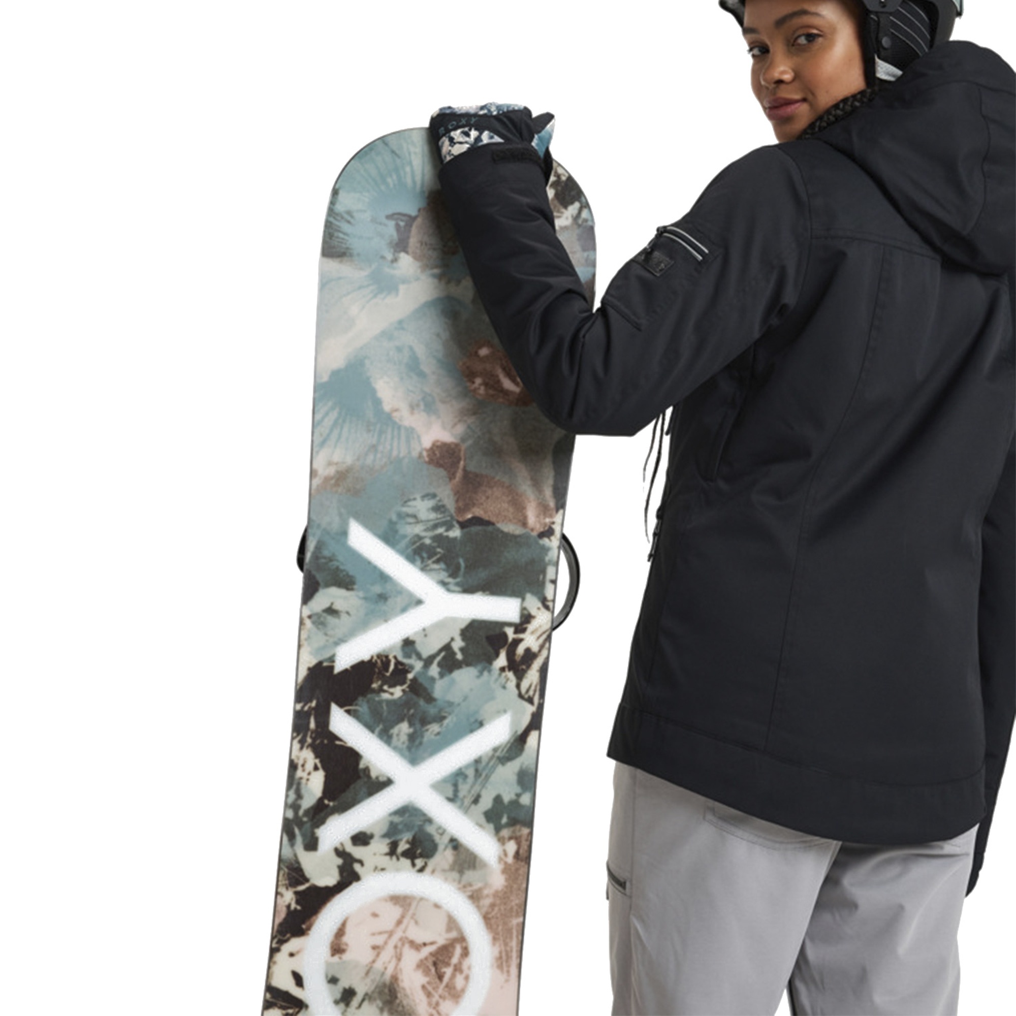 Roxy Meade Kadın Siyah Snowboard Ceketi