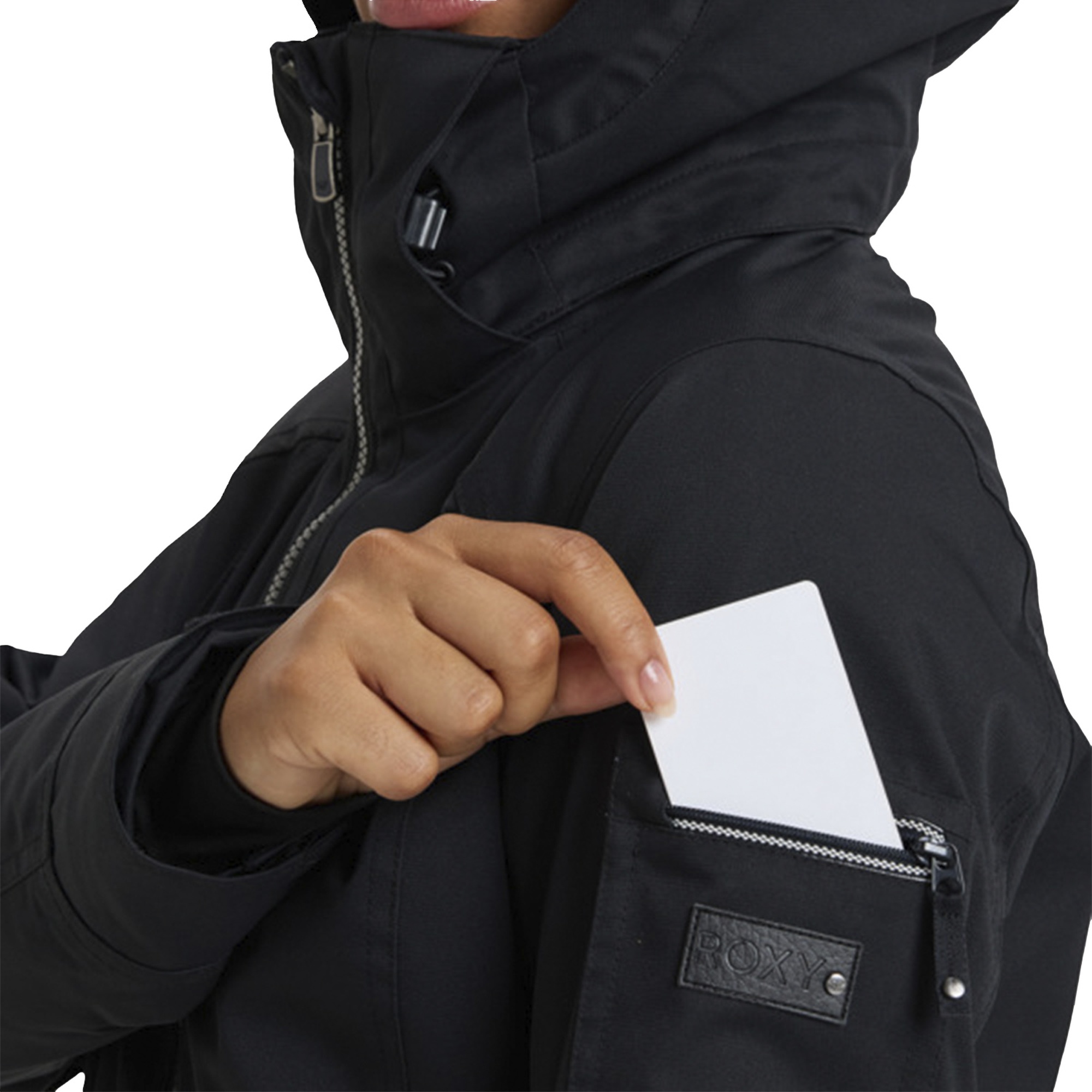 Roxy Meade Kadın Siyah Snowboard Ceketi