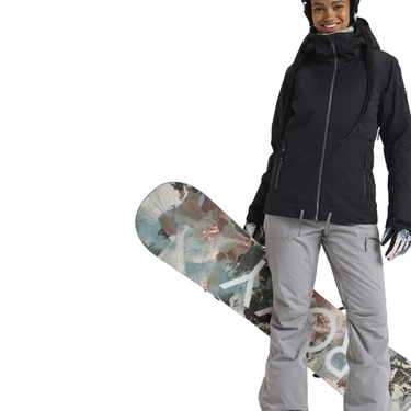  Roxy Meade Kadın Siyah Snowboard Ceketi