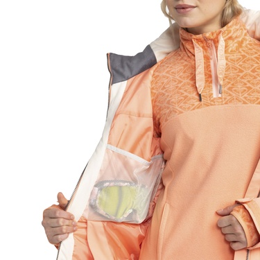  Roxy Meade Kadın Pembe Snowboard Ceketi