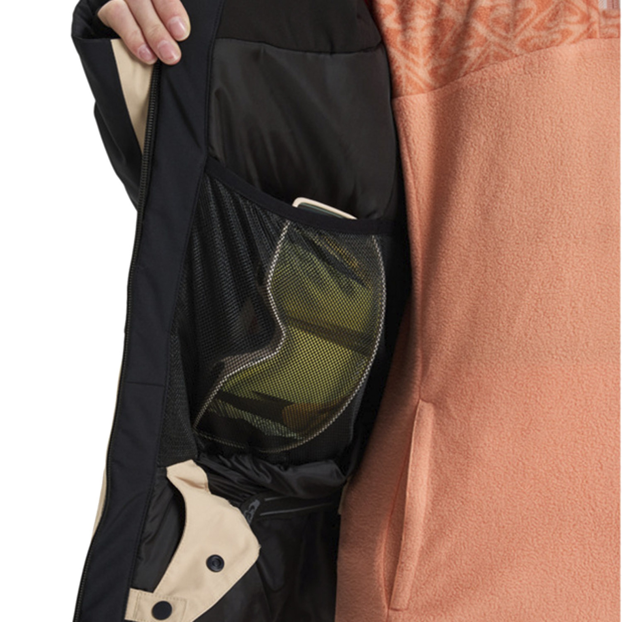 Roxy Peakside Kadın Siyah Snowboard Ceketi