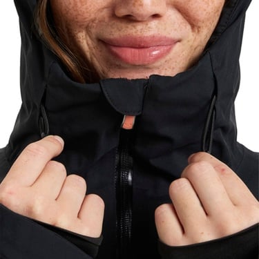  Roxy Peakside Kadın Siyah Snowboard Ceketi