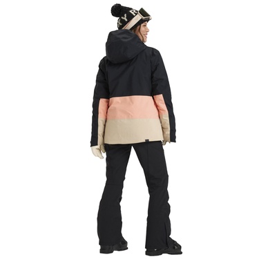  Roxy Peakside Kadın Siyah Snowboard Ceketi