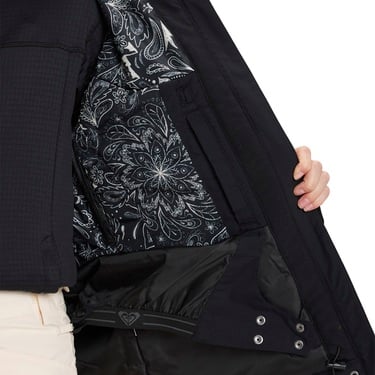  Roxy Galaxy Kadın Siyah Snowboard Ceketi