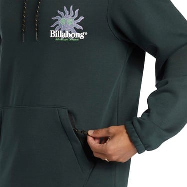  Billabong Compass Pullover Erkek Yeşil Fleece