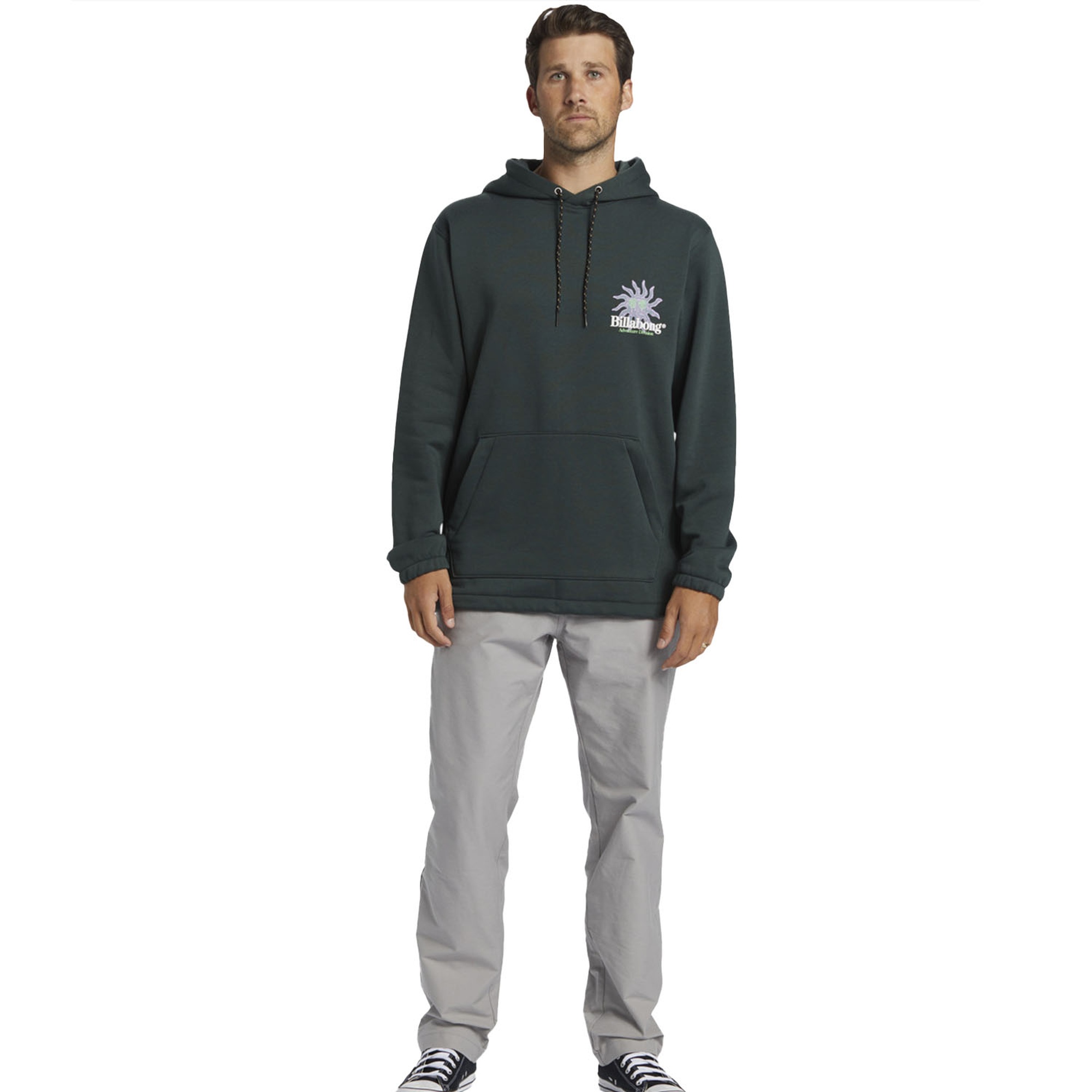 Billabong Compass Pullover Erkek Yeşil Fleece