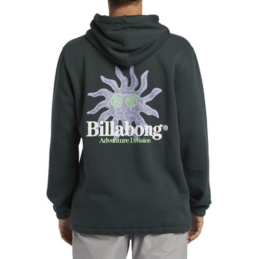  Billabong Compass Pullover Erkek Yeşil Fleece
