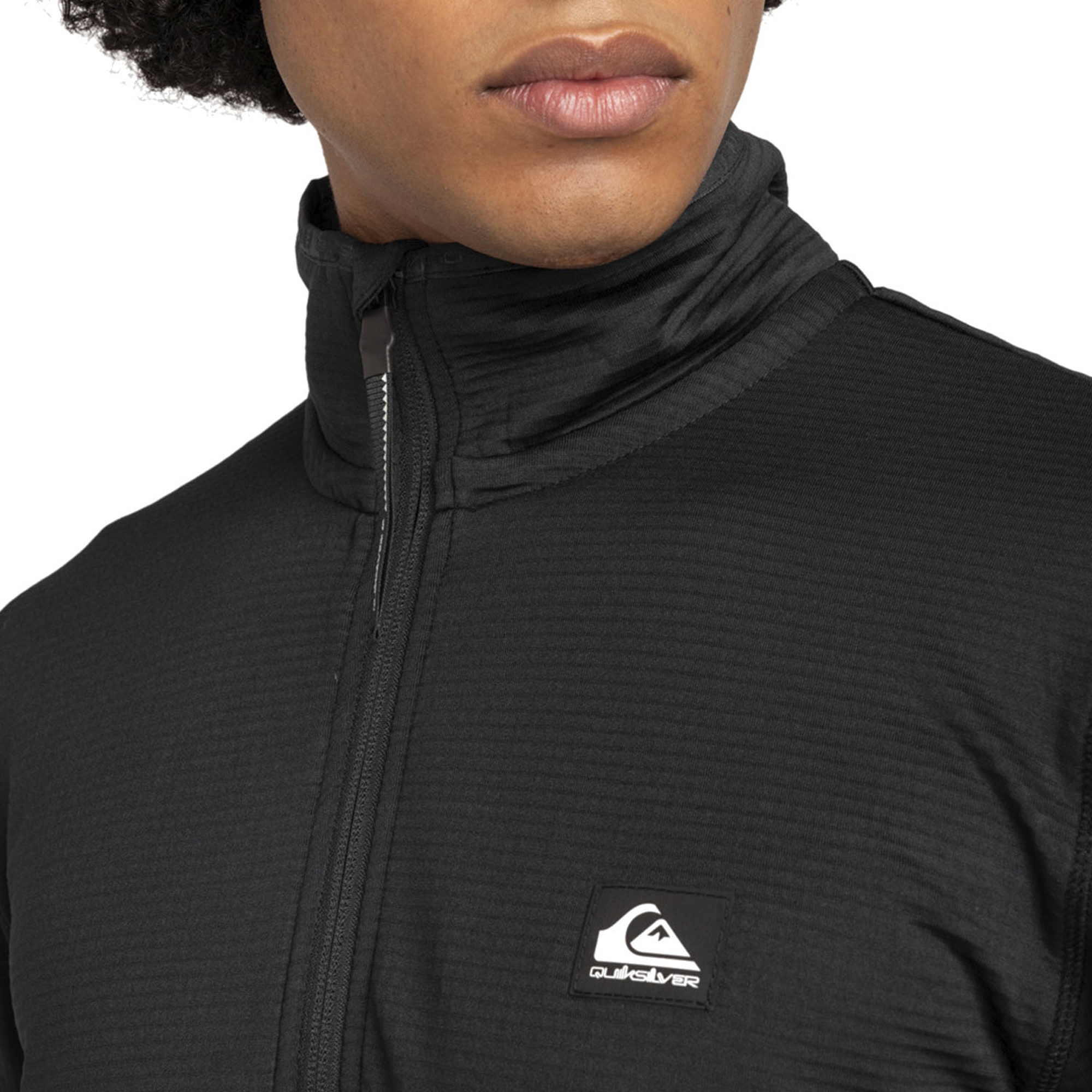 Quiksilver Steep Point Hz Fleece Erkek Siyah Polar