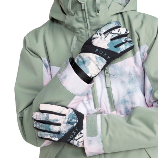  Roxy Jetty Gloves Kadın Kırmızı Eldiven