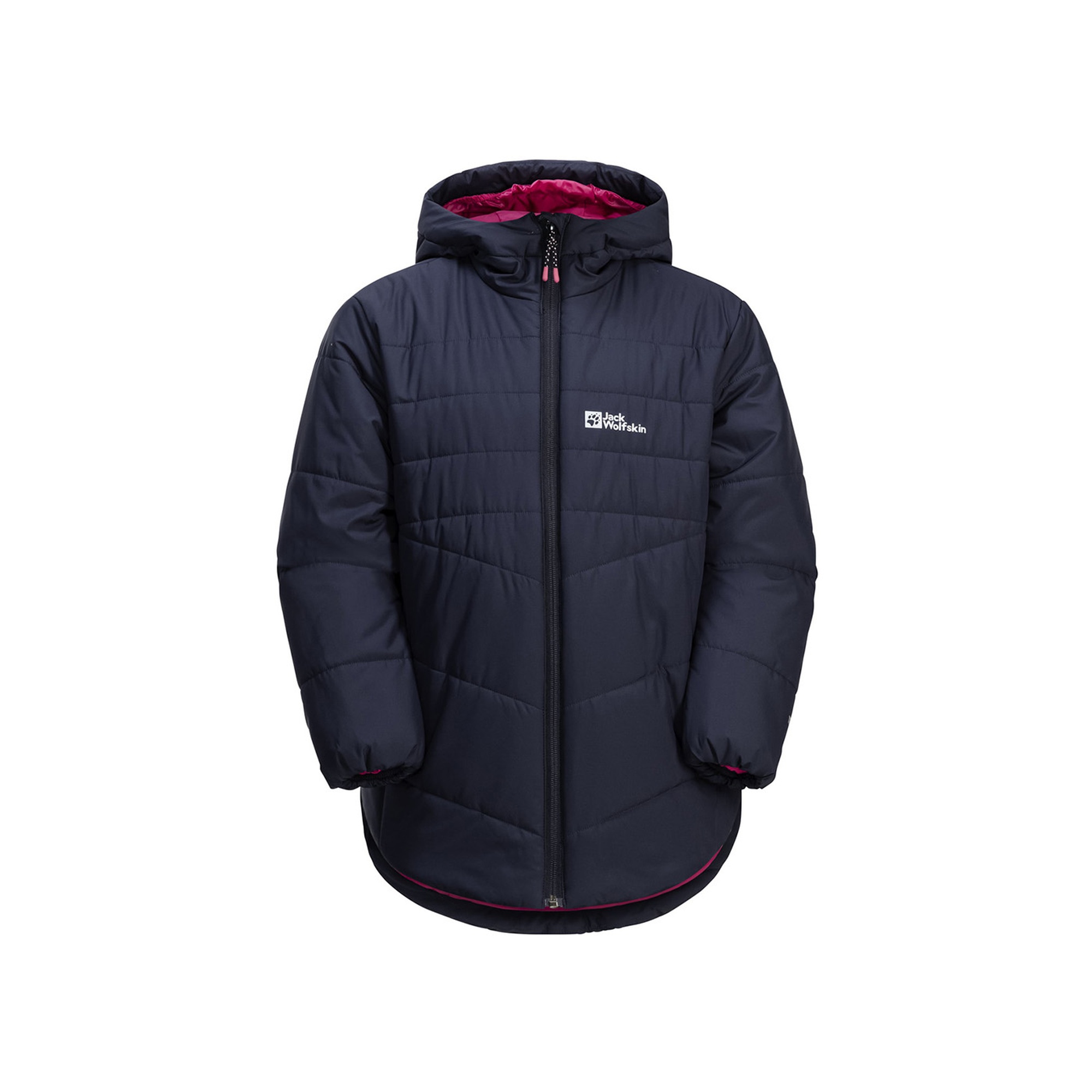 Jack Wolfskin Solyd Ins Coat G Unisex Çocuk Lacivert Outdoor Ceketi