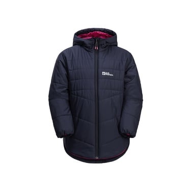  Jack Wolfskin Solyd Ins Coat G Unisex Çocuk Lacivert Outdoor Ceketi