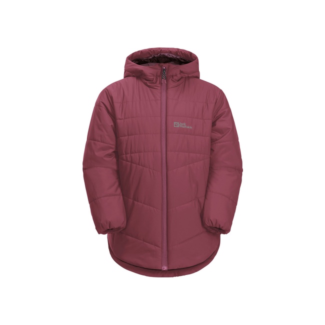  Jack Wolfskin Solyd Ins Coat G Unisex Çocuk Pembe Outdoor Ceketi