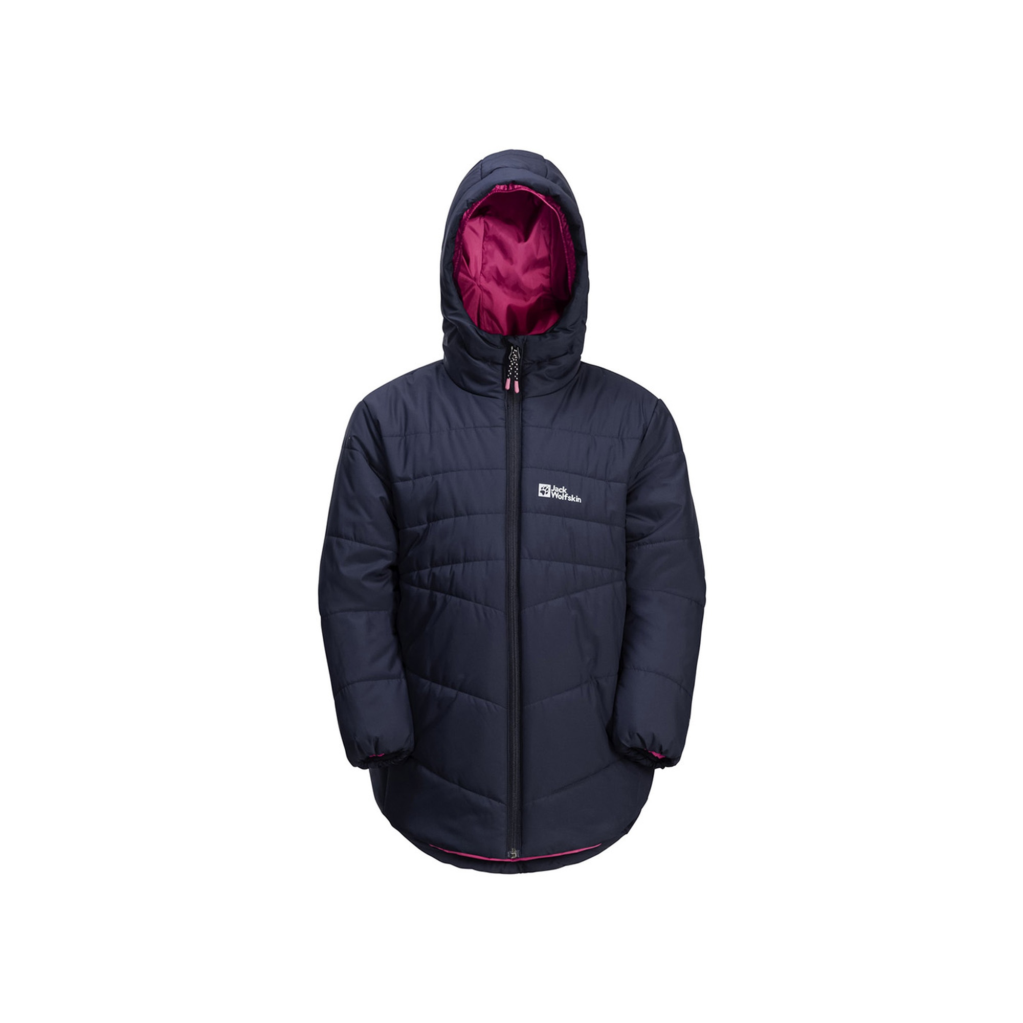 Jack Wolfskin Solyd Ins Coat G Unisex Çocuk Lacivert Outdoor Ceketi