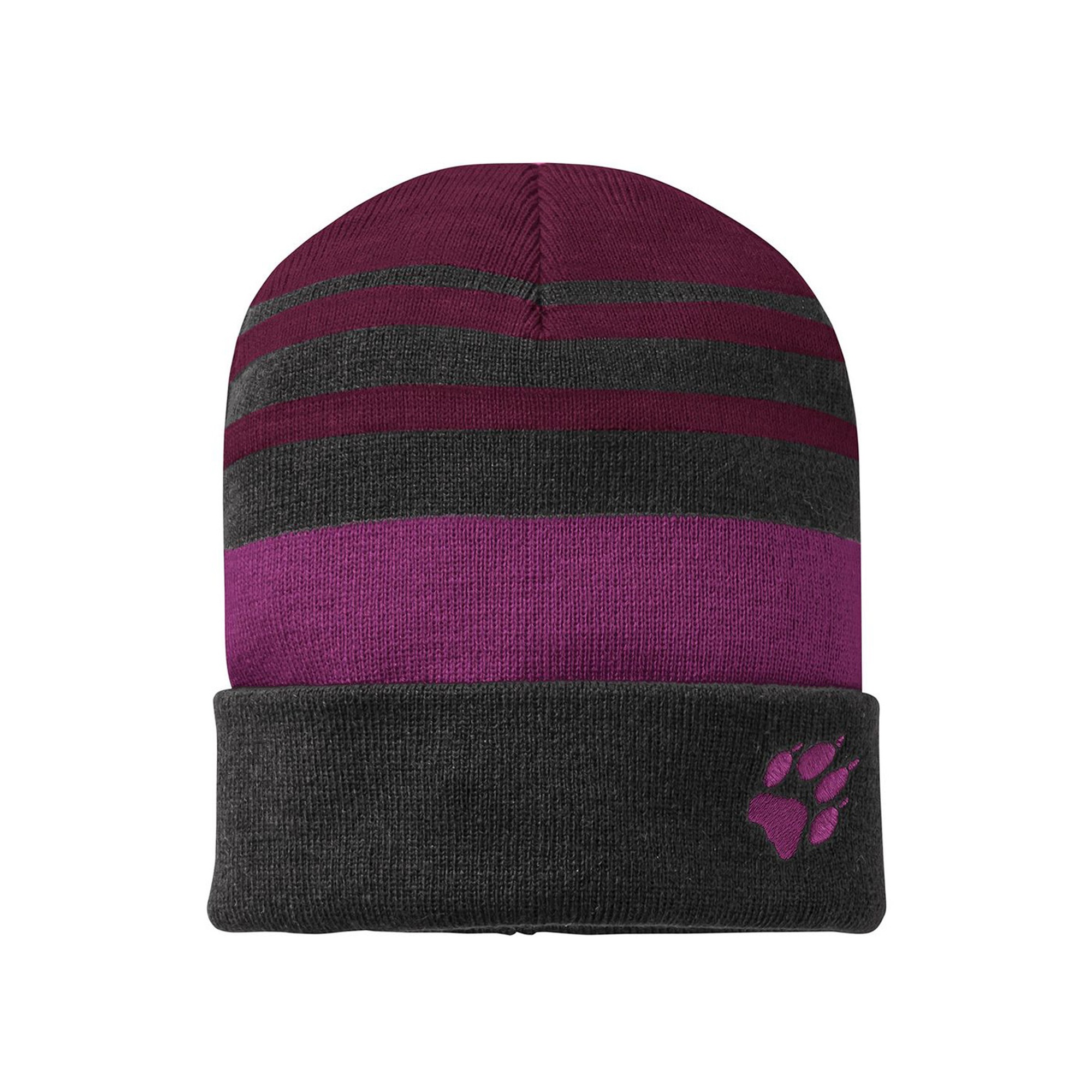 Jack Wolfskin Stripy Knit Cap K Unisex Çocuk Bere