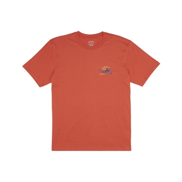  Billabong Panorama Ss Erkek Turuncu Tişört