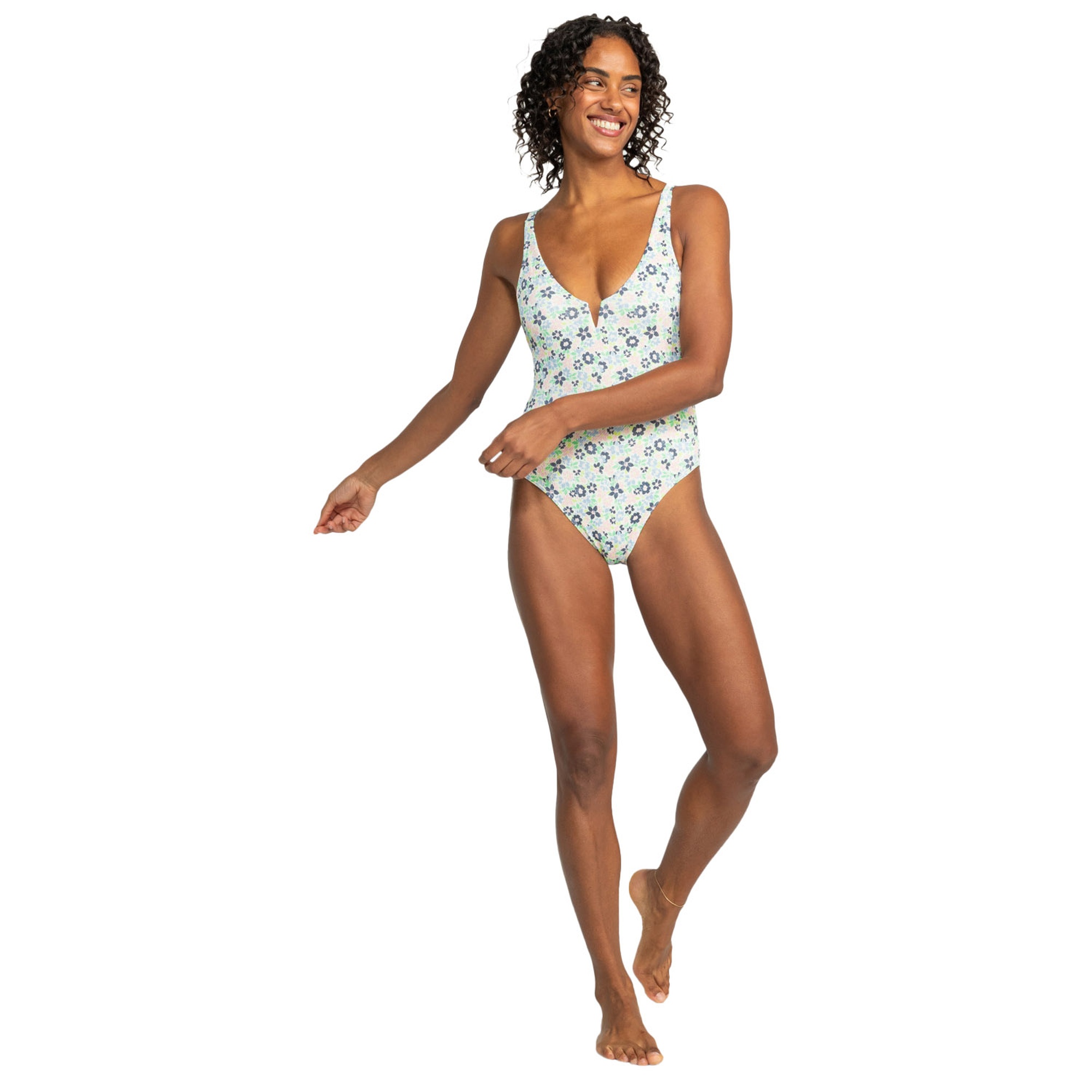 Roxy Wild Floral One Piece Kadın Mayo