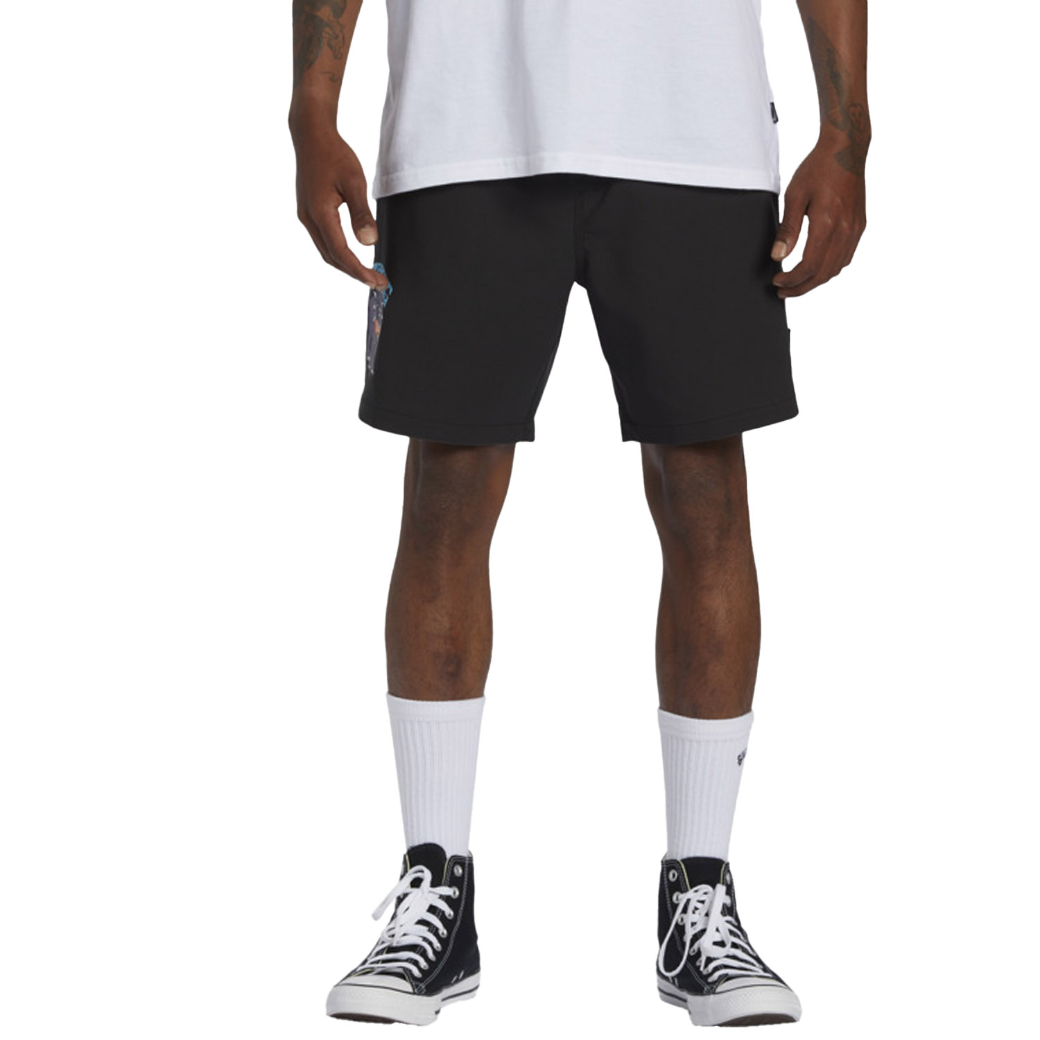  Billabong Dog Days Layback Erkek Siyah Volley Short