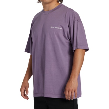  Billabong Paradise Burnin Tees Erkek Mor Tişört