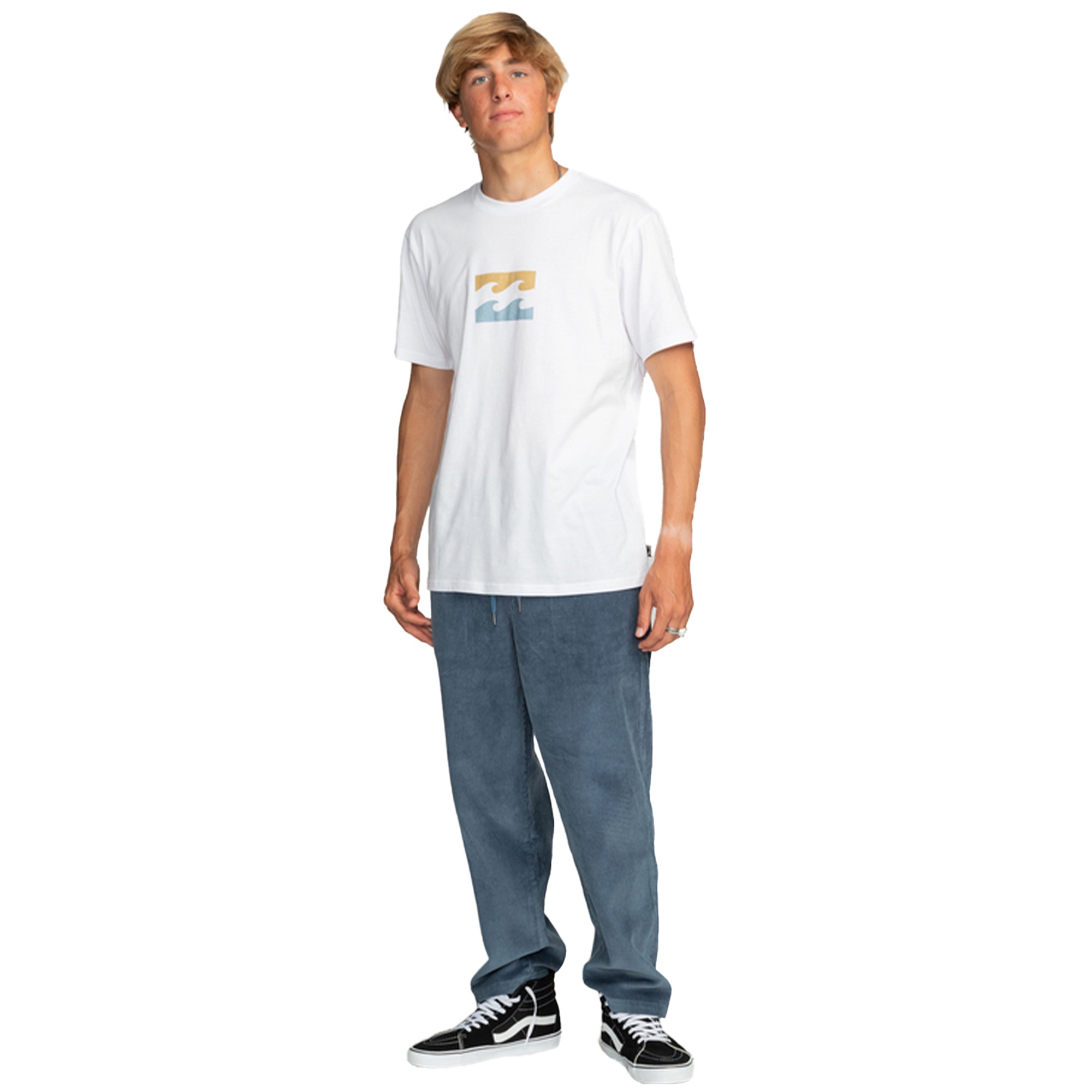 Billabong Team Wave Tees Erkek Beyaz Tişört