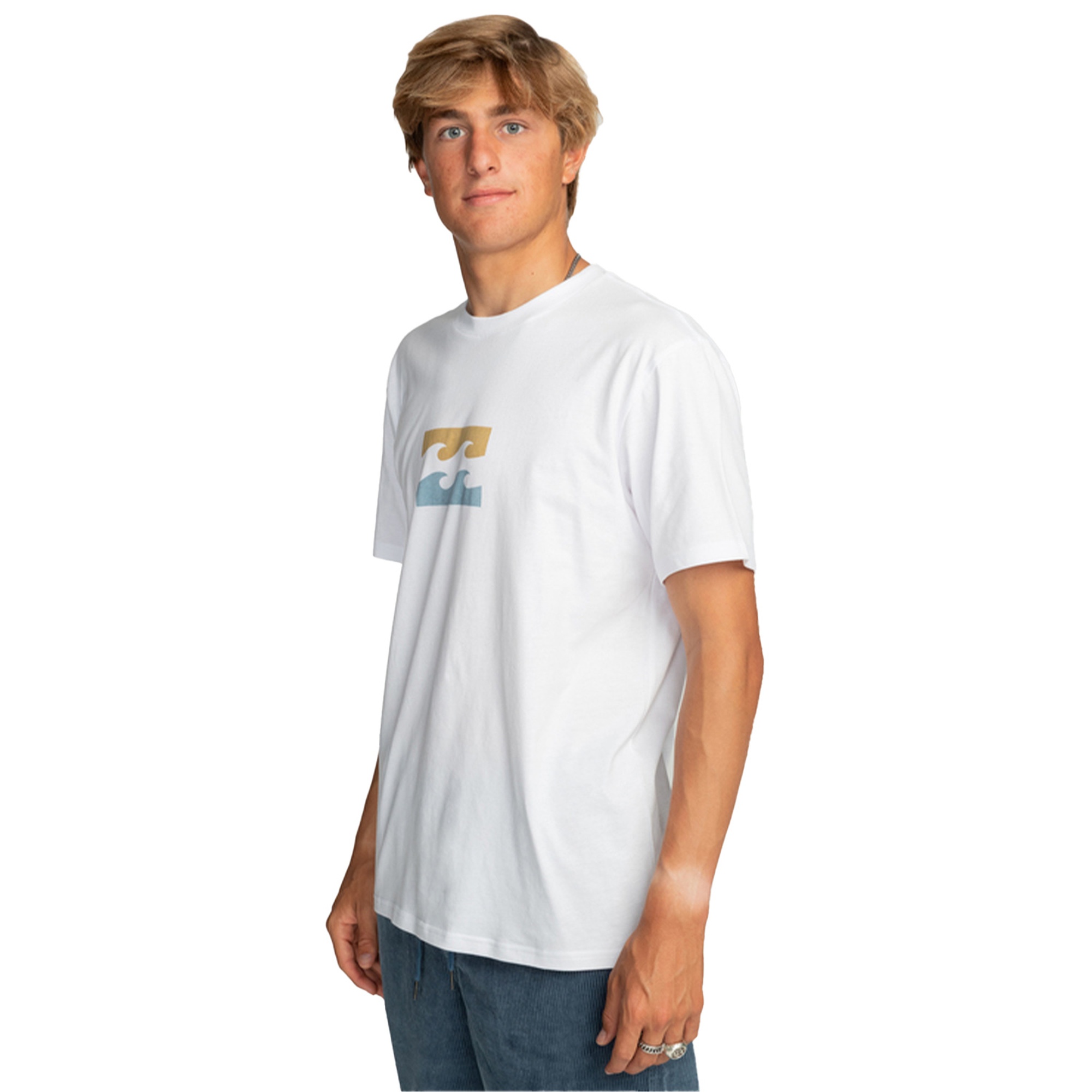Billabong Team Wave Tees Erkek Beyaz Tişört