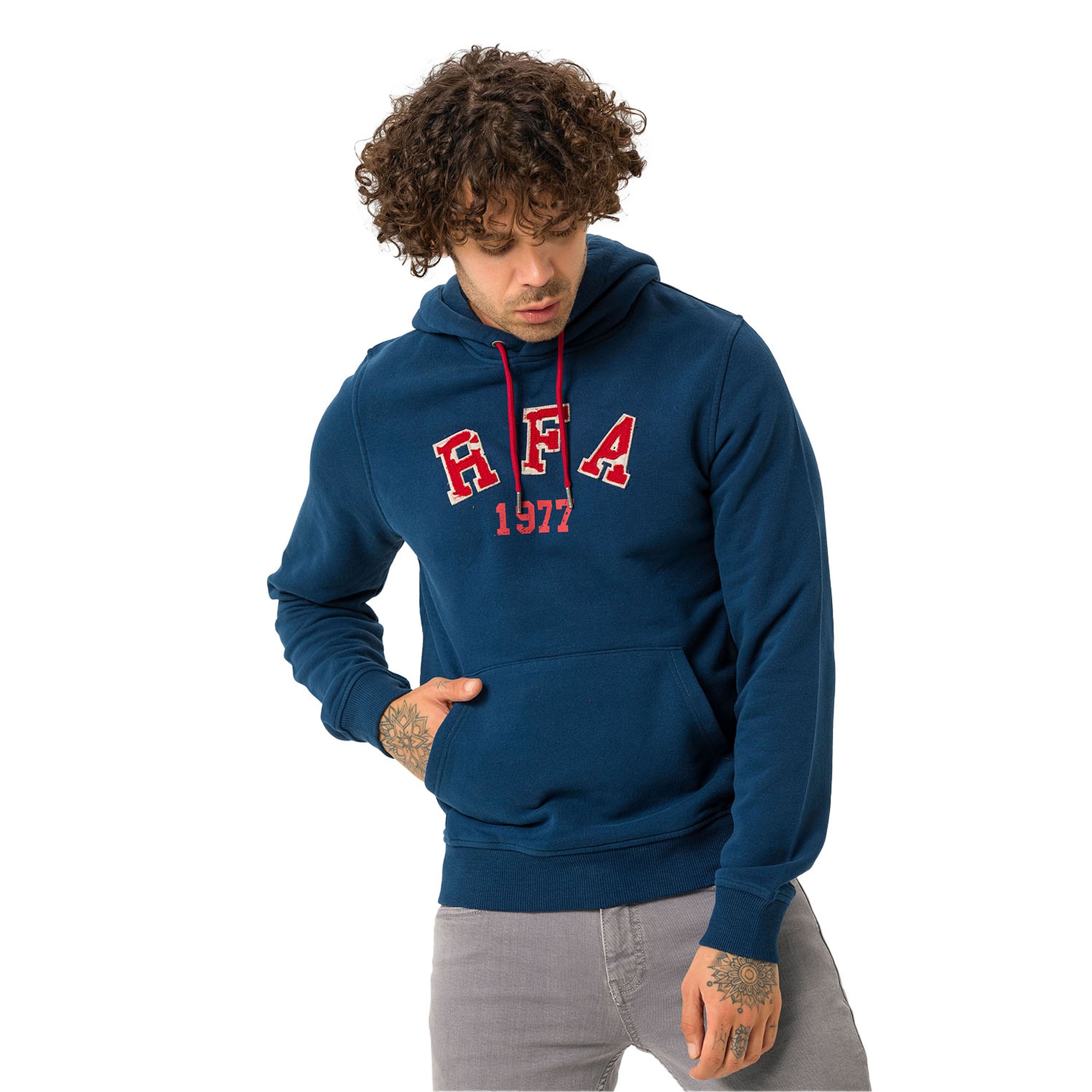 Routefield Humble Erkek Mavi Sweatshirt