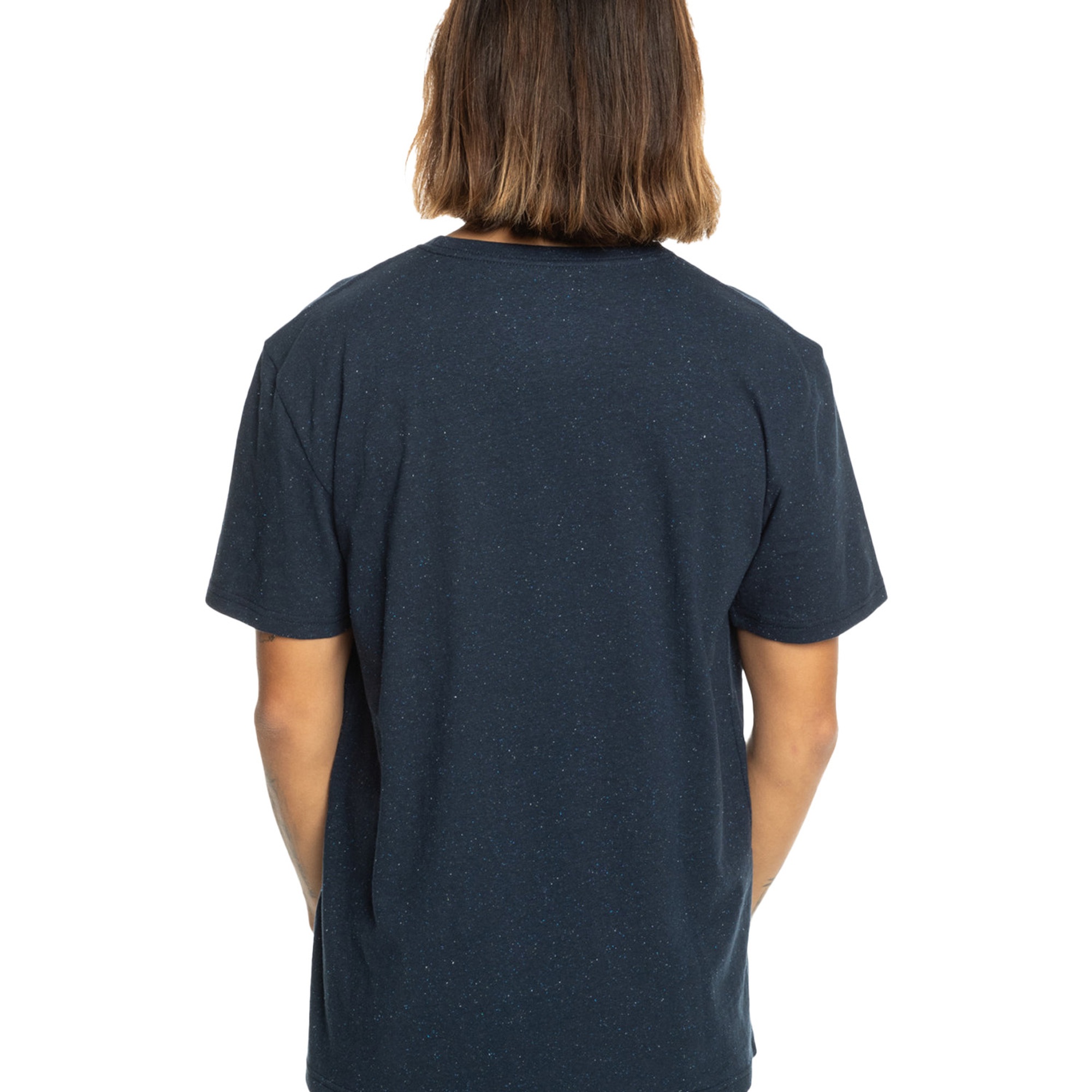 Quiksilver Arched Type Erkek Mavi Tişört