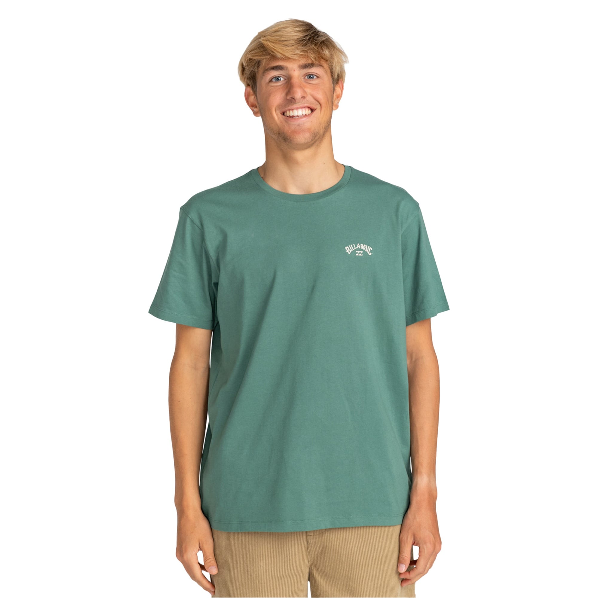 Billabong Arch Crew Ss Erkek Yeşil Tişört
