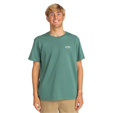  Billabong Arch Crew Ss Erkek Yeşil Tişört