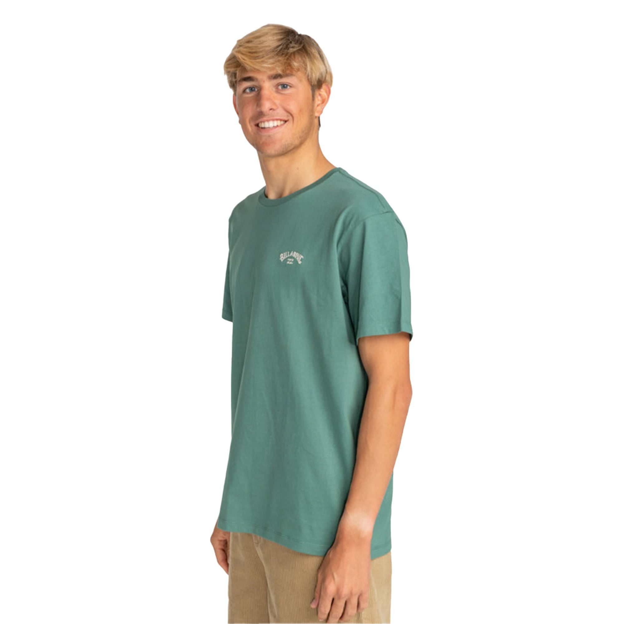 Billabong Arch Crew Ss Erkek Yeşil Tişört