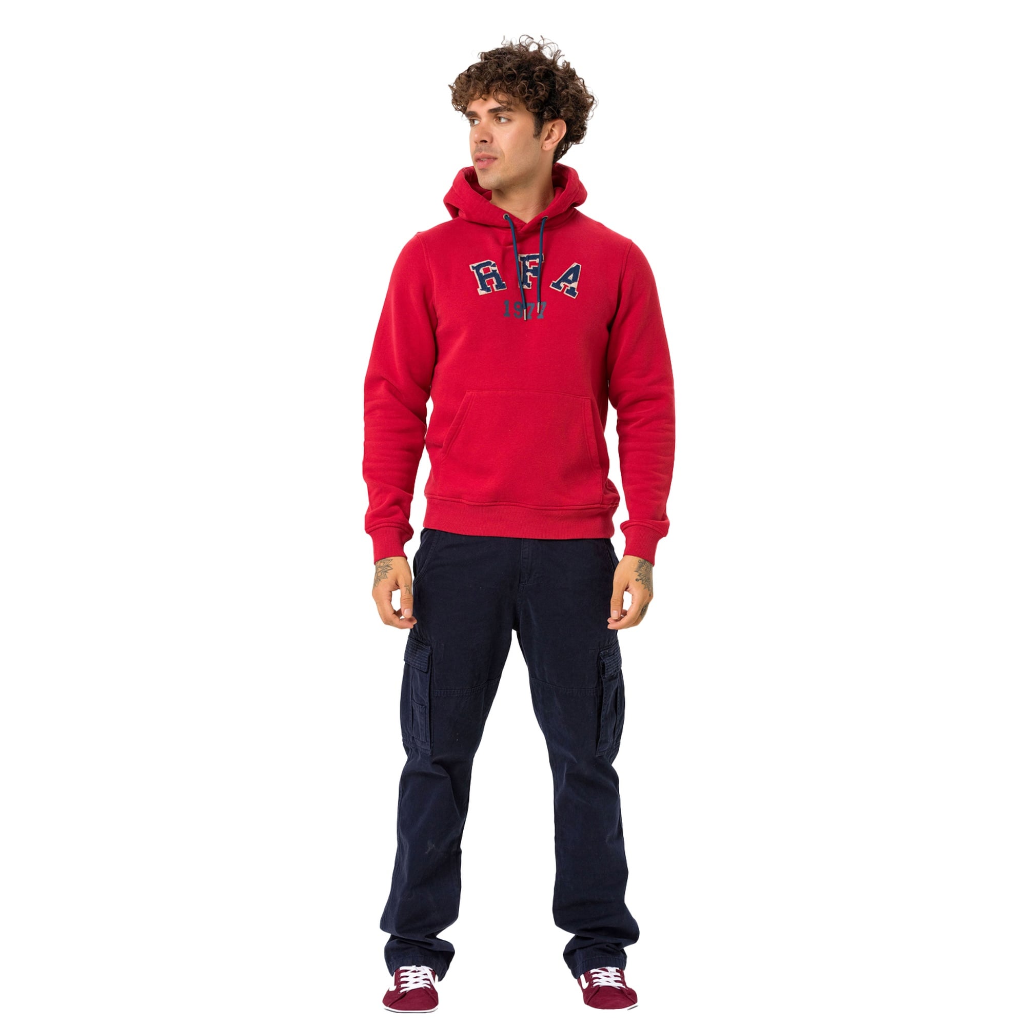 Routefield Humble Erkek Kırmızı Sweatshirt