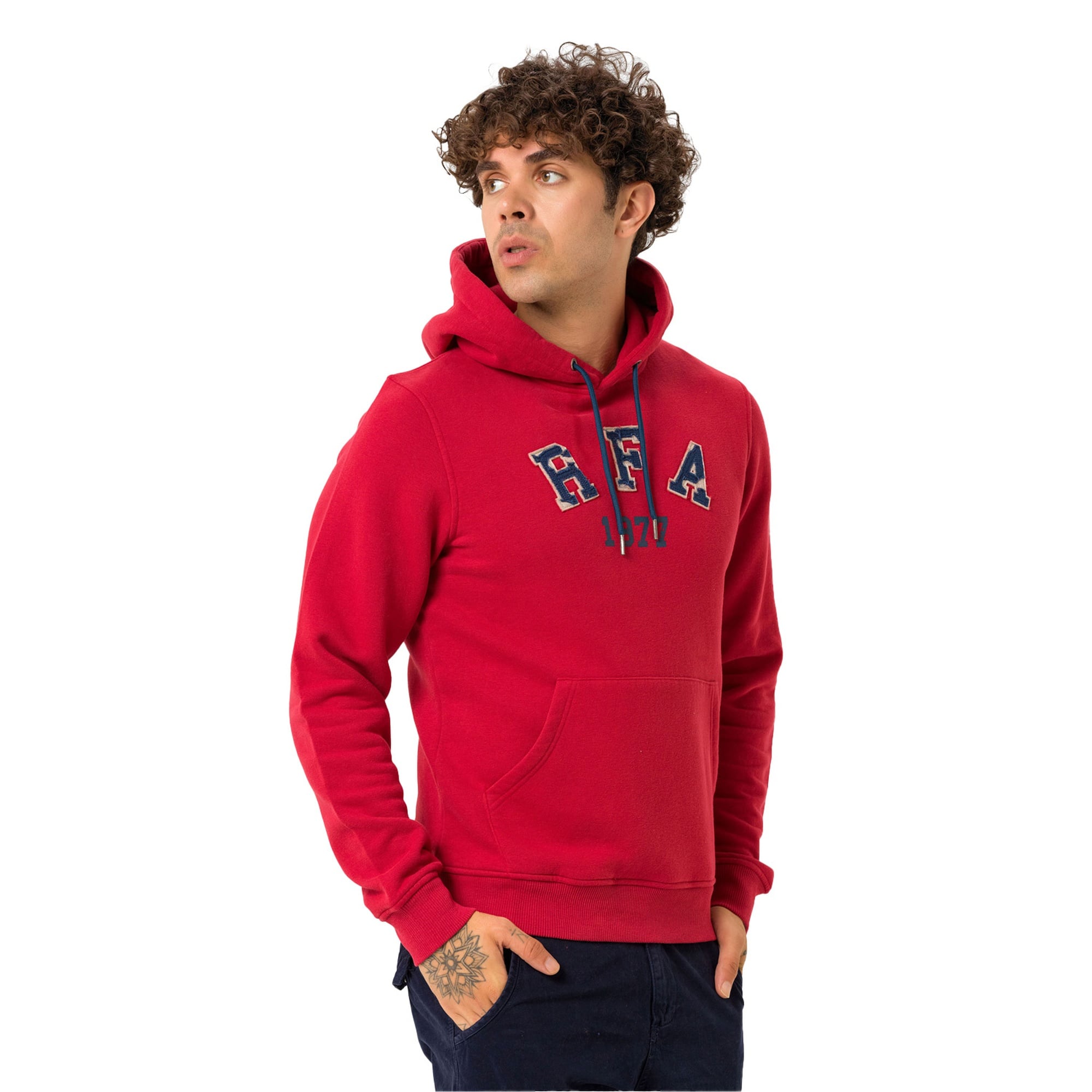 Routefield Humble Erkek Kırmızı Sweatshirt
