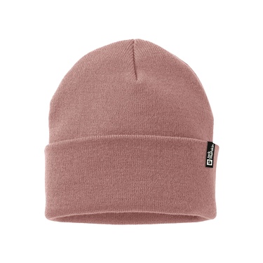  Jack Wolfskin Rib Beanie Unisex Pembe Bere